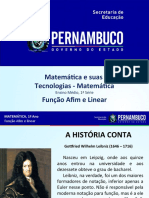 Função Afim e Linear