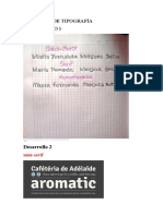 Actividad de Tipografia