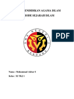 Tugas PAI Periode Sejarah Islam Muhammad Akbar Saepudin 11 TKJ 1