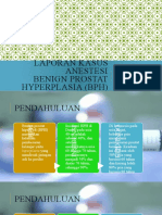 CASE REPORT Anestesi Pada BPH