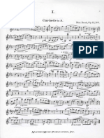 Sheet Music - Clarinet - Bruch. Max - Quartet.op.83