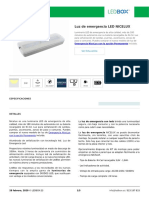 Luz de Emergencia LED NICELUX