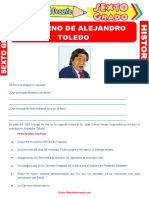 Gobierno de Alejandro Toledo para Sexto Grado de Primaria