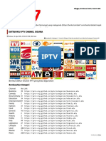 Daftar M3u IPTV Channel Didunia PDF