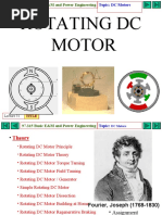 Rotating DC Motor: Title