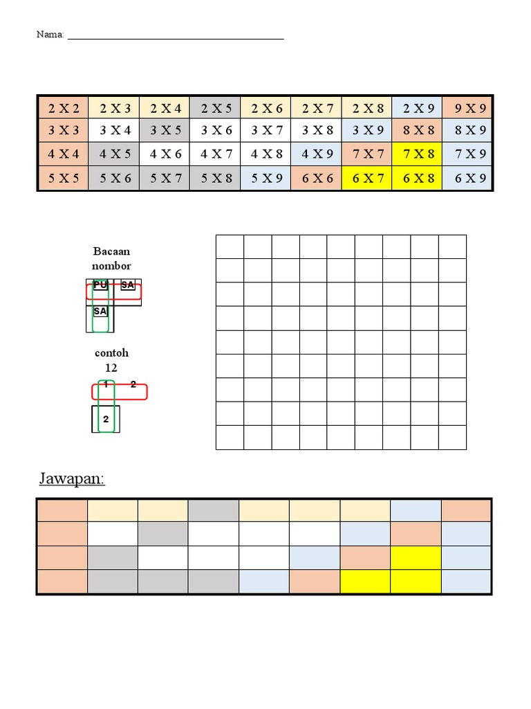 Silang Kata Bijak Sifir | PDF