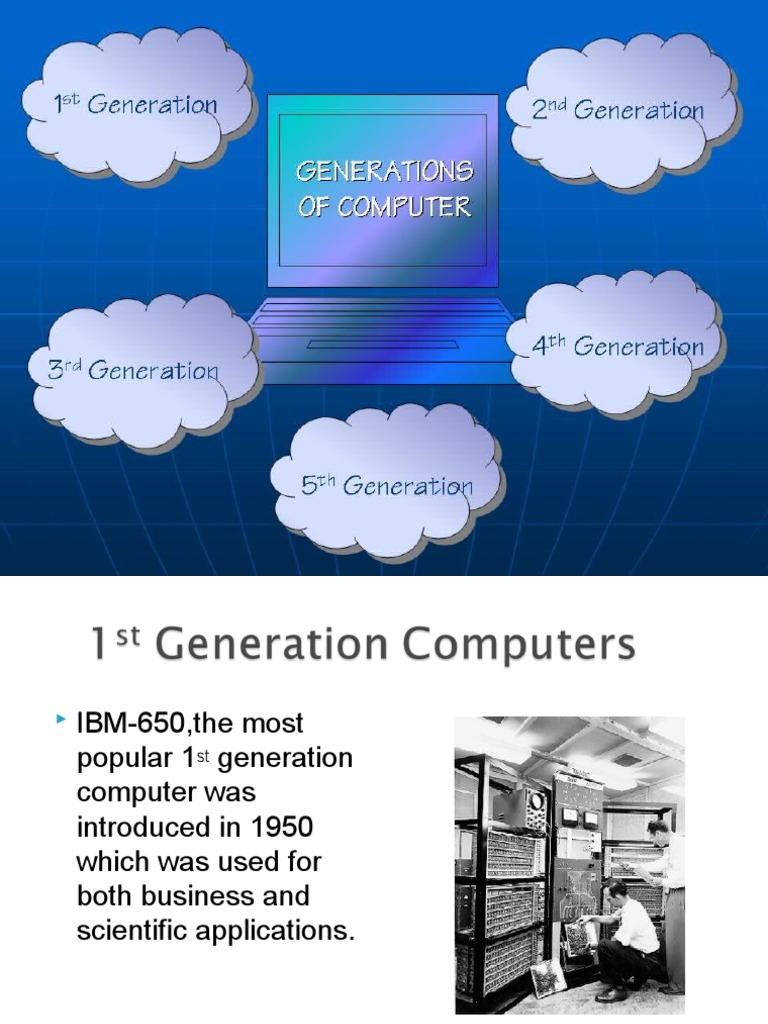 Computer Generations | PDF