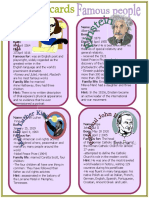 Cards For Biography