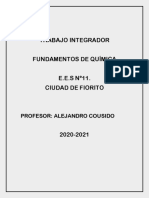 TRABAJO INTEGRADOR - Química - Cousido