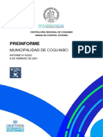 Preinforme Obs.N° 9-2021 Gestión Municipalidad Coquimbo