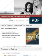 Percipio PMP Bootcamp Session 1