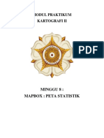 Modul Praktikum Kartografi Ii: Minggu 8: Mapbox: Peta Statistik