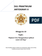 M10-Digitasi Citra Menggunakan Aplikasi AutoCAD Map