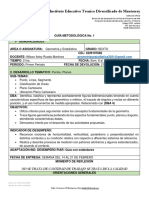 GUIA 1 Sexto Periodo 1 Geometria y Estadistica 2021.