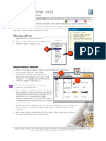 Microsoft Publisher 2003: Using Blank Publications