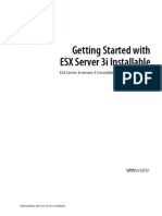 Getting Started With ESX Server 3i Installable