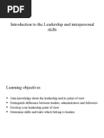 2.leadership and Interpersonal Skills