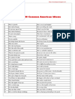 Almost 600 Common American Idioms Almost 600 Common American Idioms Almost 600 Common American Idioms Almost 600 Common American Idioms