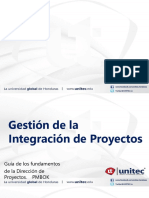 PRESENTACION - Capítulos 1-3 - PMBOK - GESTION DE LA INTEGRACION DE PROYECTOS-Q1 20121 PDF