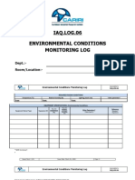 IAQ - Log.06 Req'd Room Cond'Tns