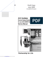 AV-S Ventilator: Draft Copy July 2005