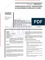 ABNT NBR 6673-81 - Determinação Das Propriedades Mecânicas À Tração