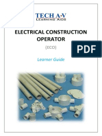 Electrical Construction Operator: Learner Guide