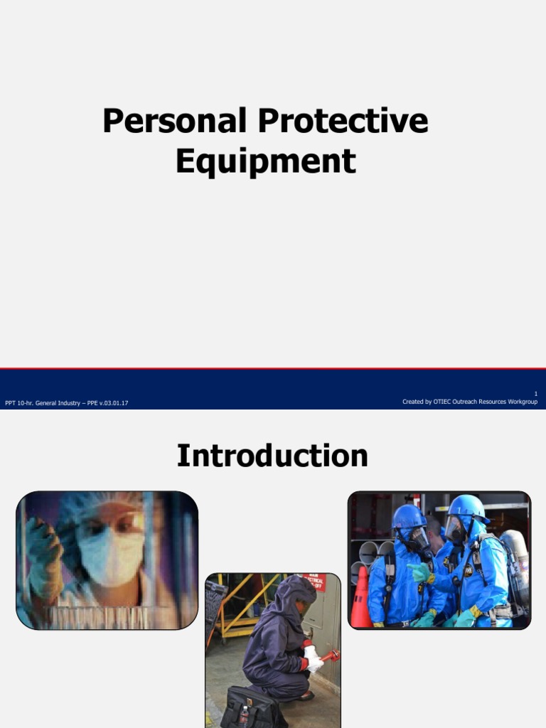2 Ppe PDF Personal Protective Equipment Occupational Safety And Health Administration