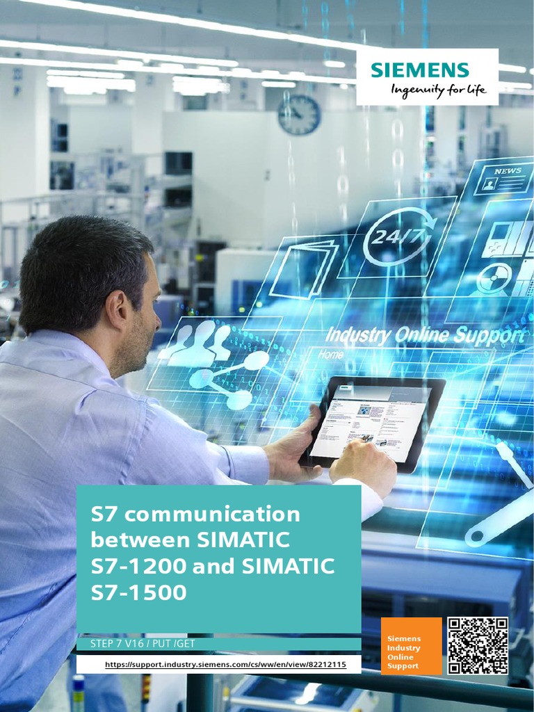 S7 Communication Between SIMATIC S7-1200 and SIMATIC S7-1500 | PDF ...