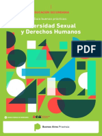 Diversidad Sexual y Derechos Humanos para Secundaria