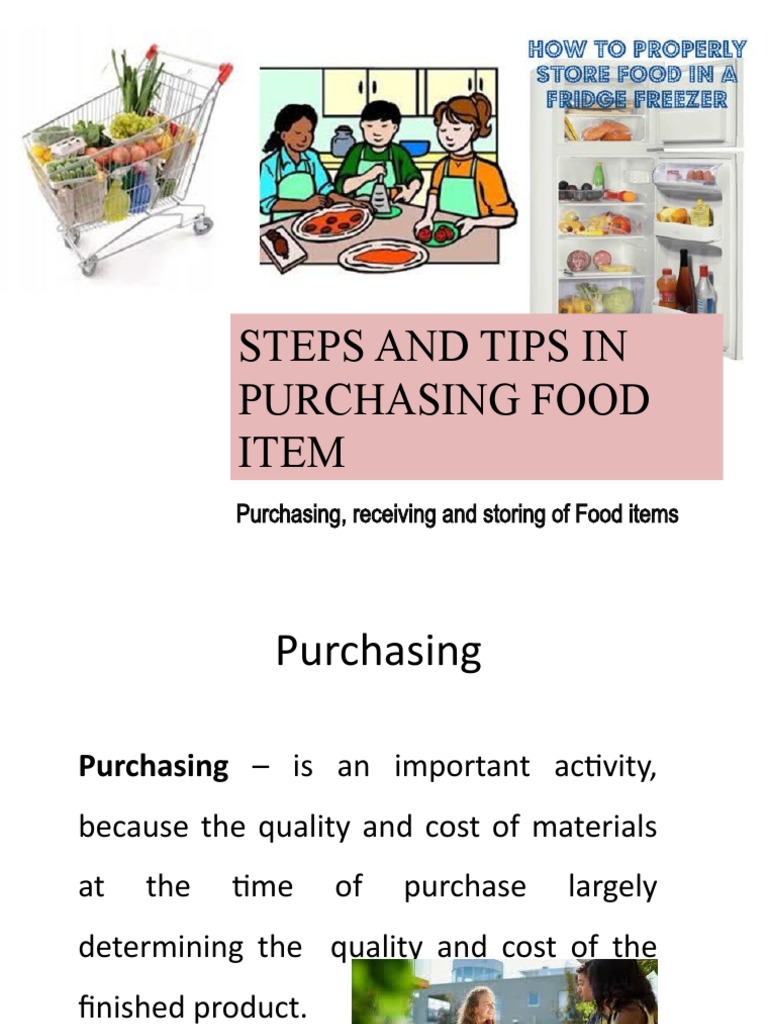 Food Purchasing Tips and Guidelines | PDF | Fat | Foods