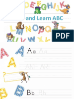 Trace & Learn ABC - by Showeet