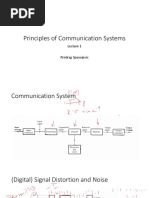 Principles of Communication Systems Lecture 1-2