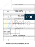 Reporte de Servicio Petrocaroni, c.a.