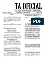 443.430 Gaceta Oficial de La República Bolivariana de Venezuela