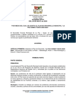 Plan de Desarrollo Municipal 2020 - 2023 - La Paz