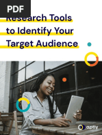 Research Tools To Identify Your Target Audience