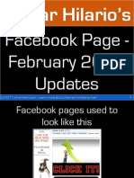 Facebook Page - February 2011 Updates PDF