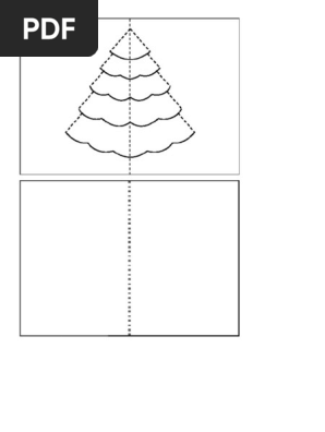 pop up christmas card