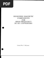 Designing Magnetic Components For HF DC-DC Converters