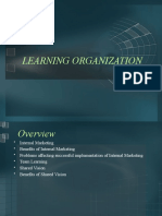 LEARNING ORGANIZATION