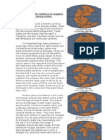 Comment On The Evidence To Suggest Plate Theory Exists