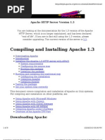 Compiling and Installing Apache 1.3: Apache HTTP Server Version 1.3