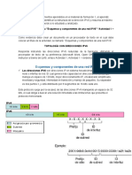 Esquemas y Componentes de Una Red IPV6