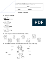 Ficha de Revisões 3º,4º