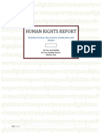 Human Rights Group Report