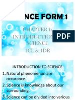 Science Form 1