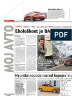 Ekološkost je BMW pripeljala v Slovenijo