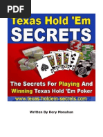 Download Rory Monahan - Texas HoldEm Secrets by Pop George SN49696206 doc pdf