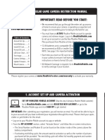 X-Series Cellular Game Camera Instruction Manual: Important! Read Before You Start